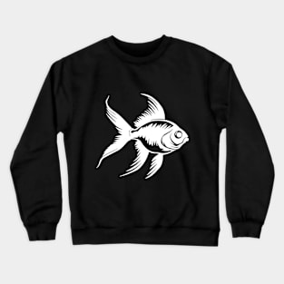 Goldfish (White) Crewneck Sweatshirt